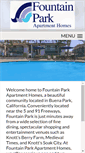 Mobile Screenshot of fountainparkapartmenthomes.com